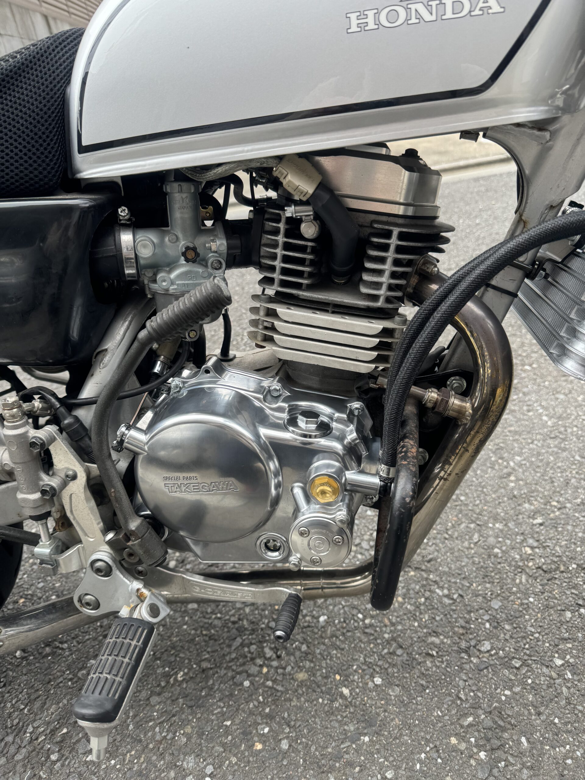 パーツ取り付け90日目:TAKEGAWA スペシャルクラッチカバー パーツ取り付け90日目:TAKEGAWA スペシャルクラッチカバー